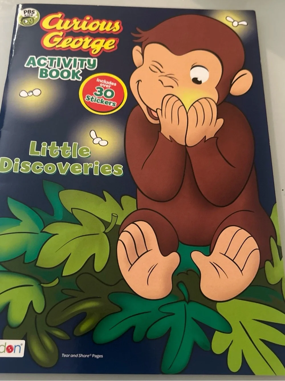 Curious George Activity Book - Yellow (Pack)(4)
